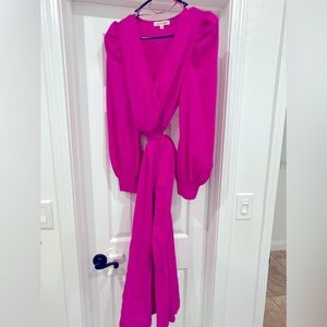 Fuchsia color size large dress from the mint julep boutique